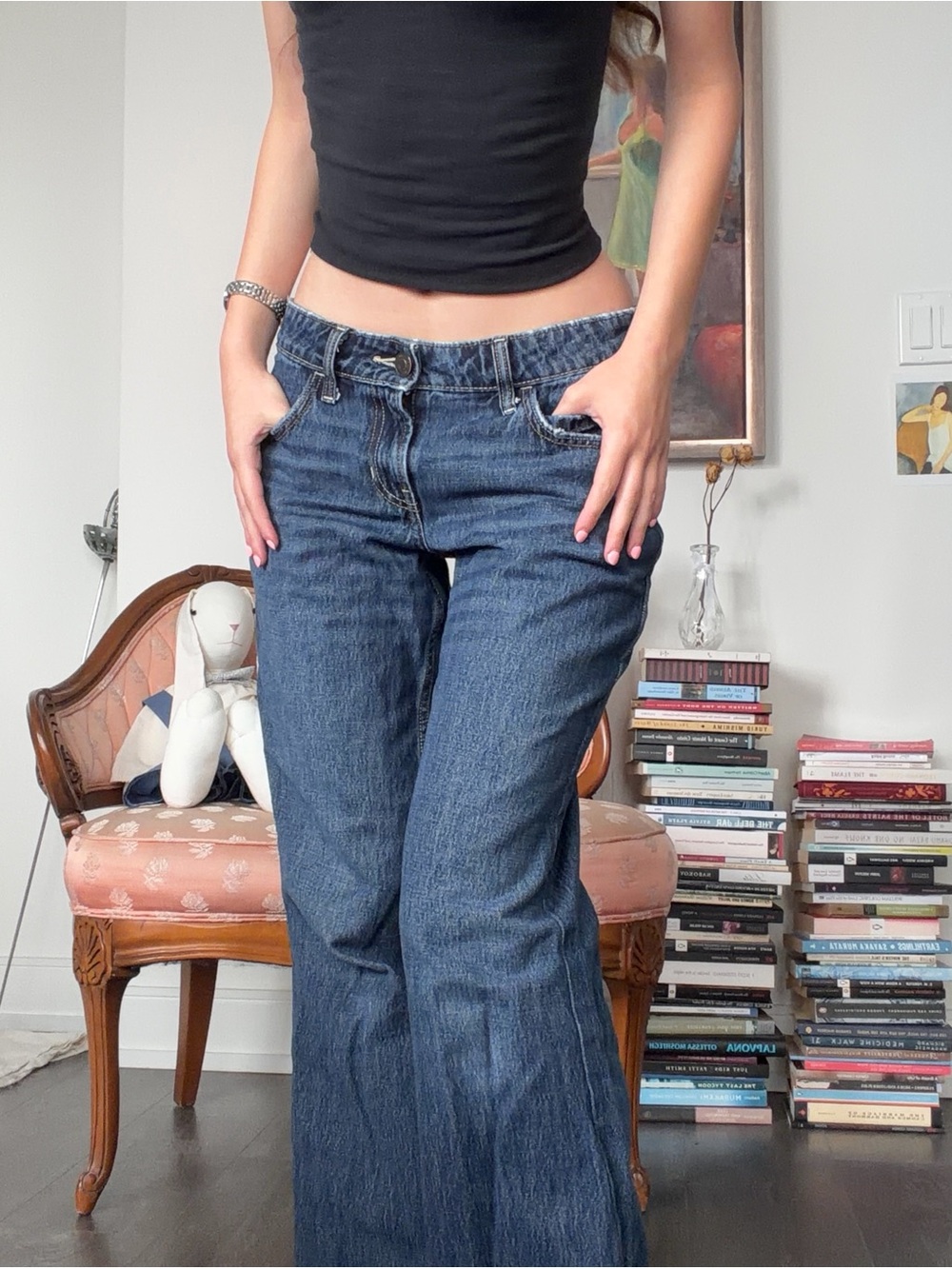 Hollister Low-Rise Baggy Jeans - Picture 2 of 7